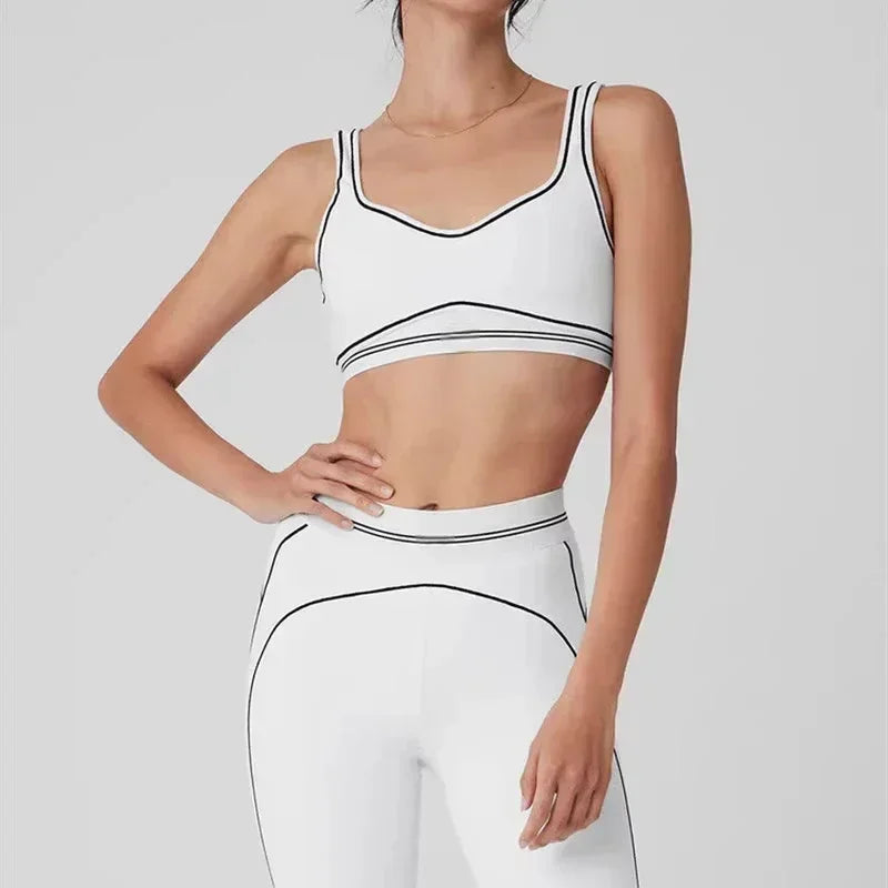 Yoga Suit Training Wear Pilates Two Piece Exercise Set