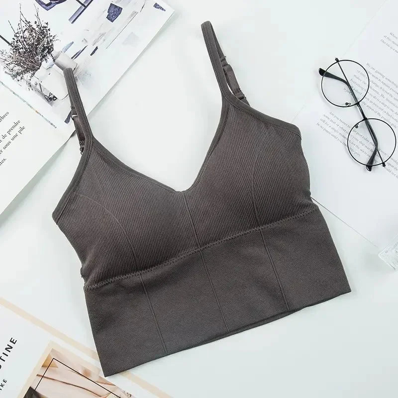 Womens Beauty Back Bralette Seamless Sports Bra Womens Underwear Sexy Lingerie Push Up Bras Sports Bra