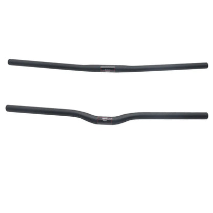 25.4 Full Carbon Handlebar Folding Bike Horizontal Handle Bar 400-700MM One-Shaped Ultralight Bicycle Straight Handlebar