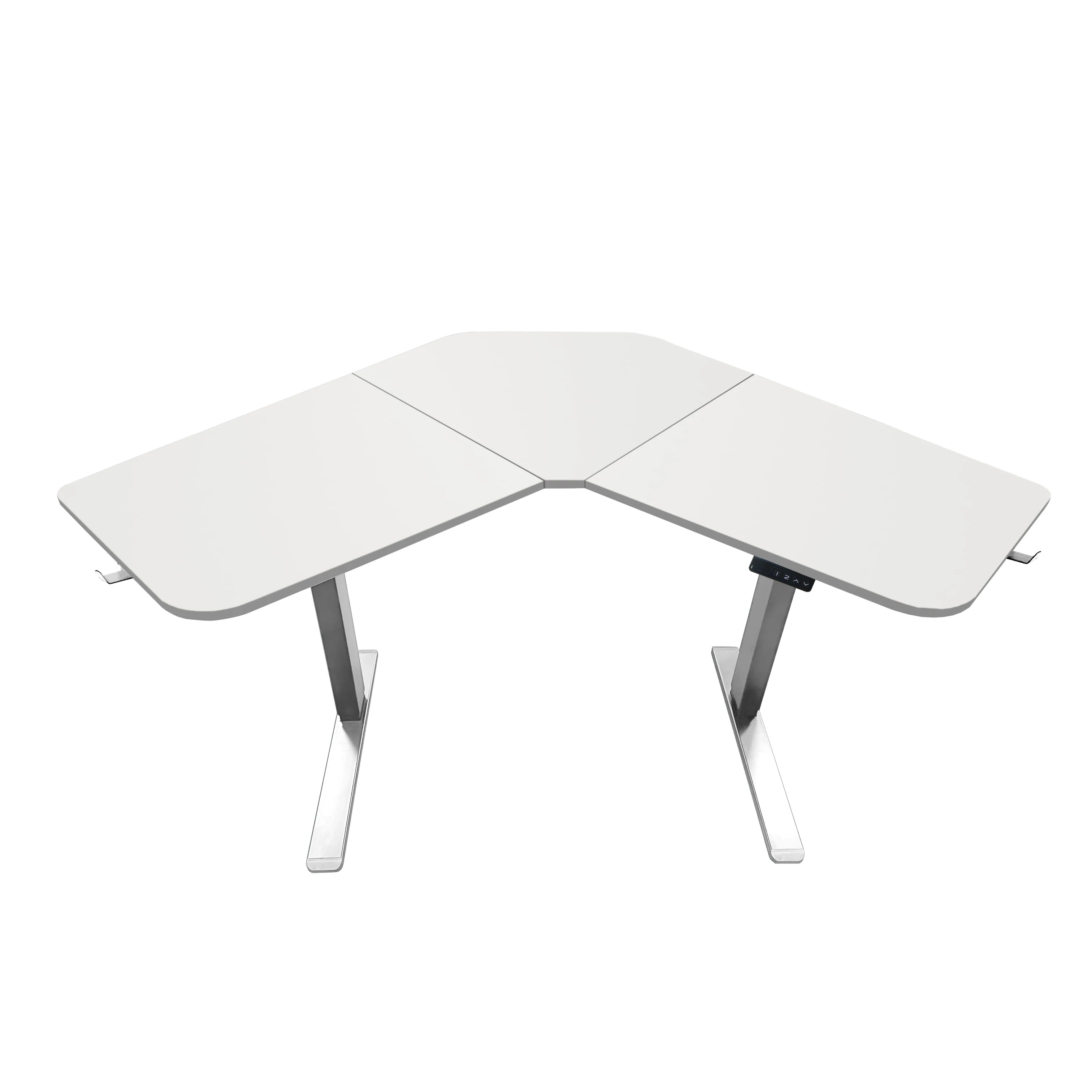 Height-adjustable Desk L Shaped Electric Standing Desk for Study Esports StandUp Corner Computer Desk Home Office Sit Stand Desk