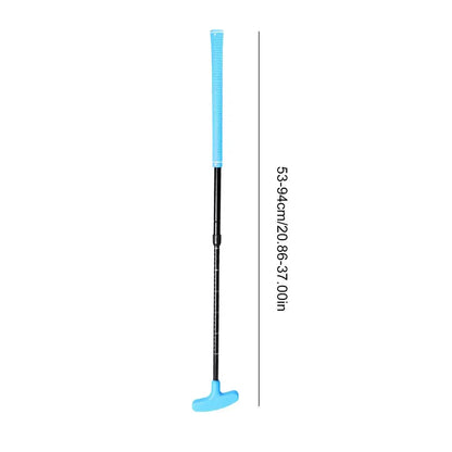 Golf Putter Clubs Right & Left Handed Golf Clubs Telescoping Adjustable Golf Grips Club For Kids Adults Golf Putter Training Aid