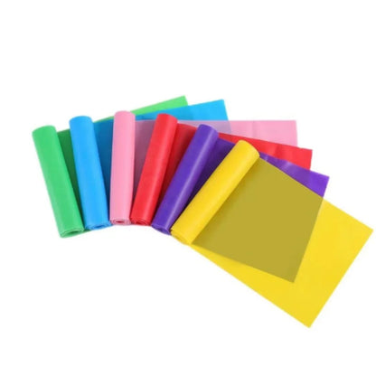 Fitness Yoga Elastic Band Butt Lifting Resistance Band Men's Women's Strength Training Stretching Exercise Auxiliary Pull Band