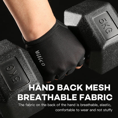 Sports Fitness Gloves Equipment Non-slip Handguards Gym Gloves Bench Press Barbell Fitness Protective Gear