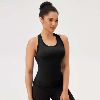 Yoga Vest Women Gym Sleeveless Sport Shirt Fitness Training Sportswear Vest  Outdoor Running Sport Tank Tops