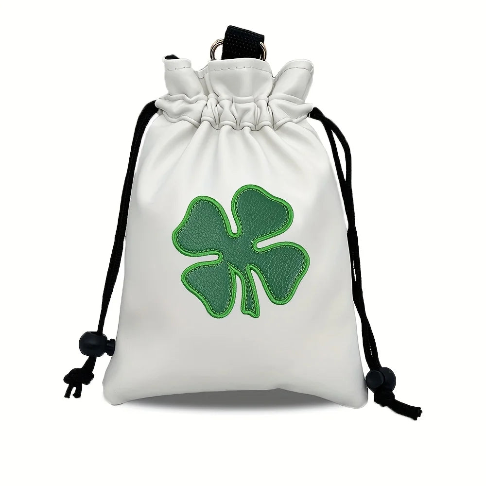 Golf course golf balls and serving bags with drawstrings -good gifts portable and durable golf club accessories for golf fans.