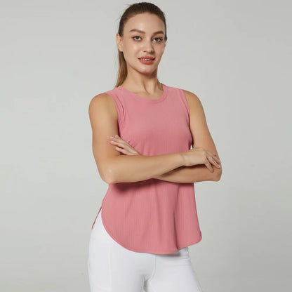 Yoga Sport Shirt Quick Drying Yoga Blouse Fitness Stitched Casual Sports Top Summer Short Sleeve Sport T-Shirt For Women 2025