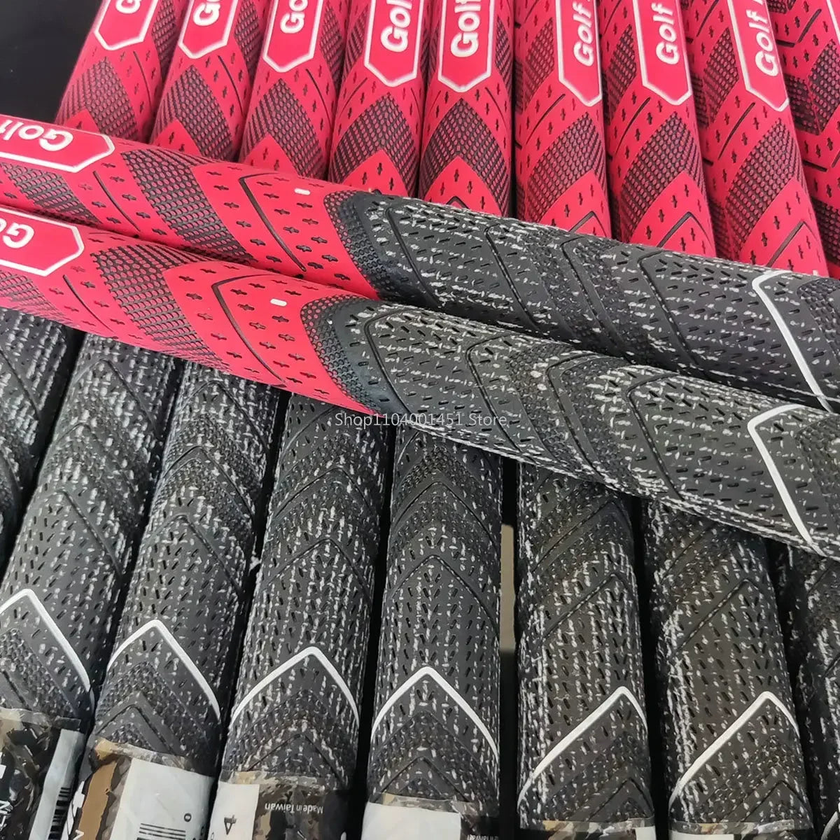 13pcs PLUS Golf Grip Rubber Cotton Yarn Golf Club Grips Iron and Wood Standard/Midsize Universal Golf Club Grips