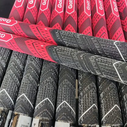 13pcs PLUS Golf Grip Rubber Cotton Yarn Golf Club Grips Iron and Wood Standard/Midsize Universal Golf Club Grips