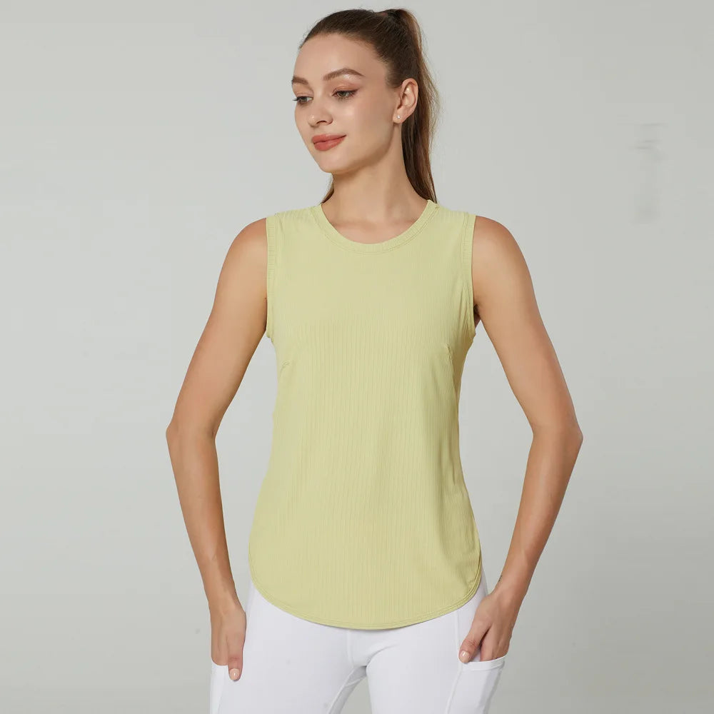 Yoga Sport Shirt Quick Drying Yoga Blouse Fitness Stitched Casual Sports Top Summer Short Sleeve Sport T-Shirt For Women 2025