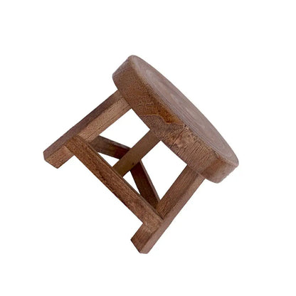 Wood Low Stools Small Bench Plant Stand Indoor Outdoor er Pot Holder Shelf Modern for Entryway Garden Decoration