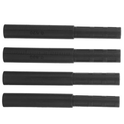 4 Pcs Golf Shaft Extensions Carbon Fiber Golf Club Extenders Adjustable Golf Training Aids Golfer Gear Golf Supplies Golf Club