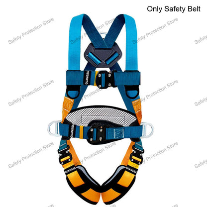 High Altitude Work Safety Harness Full Body Five-point Safety Belt  Outdoor Climbing Training Construction Protective Equipment