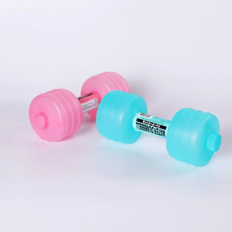 1kg Dumbbells,Comprehensive Home Water Flooding Dumbbells For Fitness Aquatic Barbell Gym Weight Loss Exercise Women Accessories