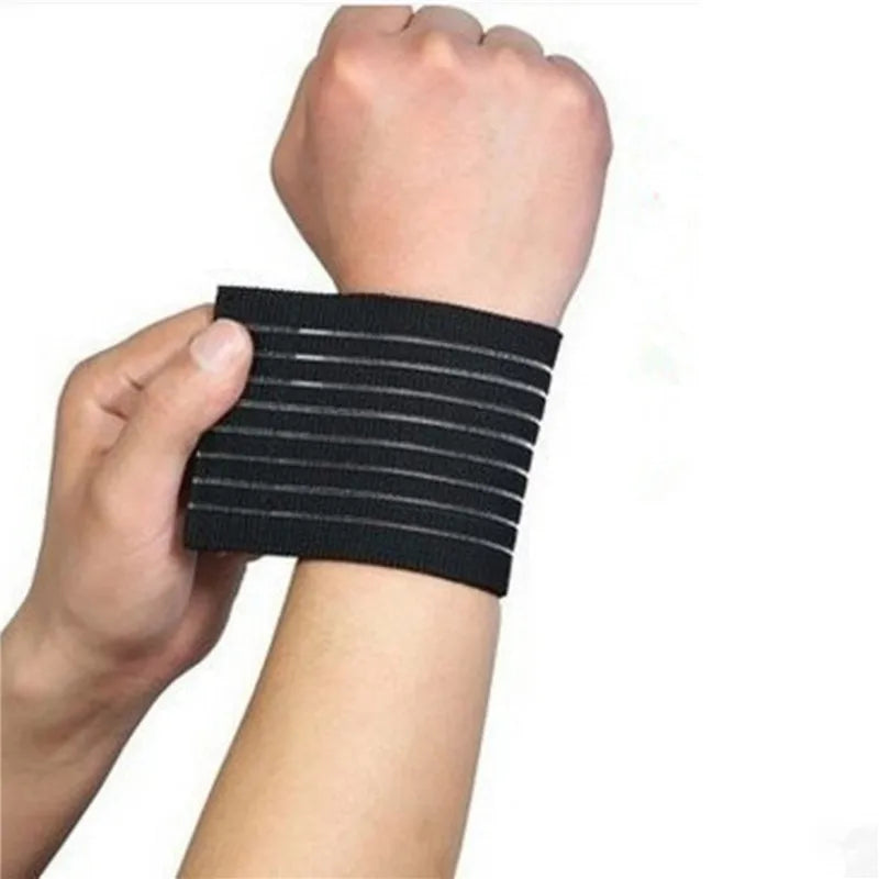 Sports Fitness Bracers Elastic Bandage Hand Wrist Strap Wrap Sport Wristband Adjustable Stretchy Wrist Protector