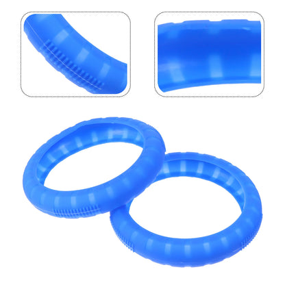 2 PCS Dumbbell Set Dumbbells Cover Silicone for Simple Fall-resistant Protective Silica Gel Wear-resistant