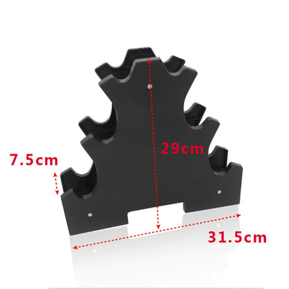 Dumbbell Rack Fitness Fixing Triangle Shaped Stand Storage Bracket Holder Gym Equipment Accessories Gym