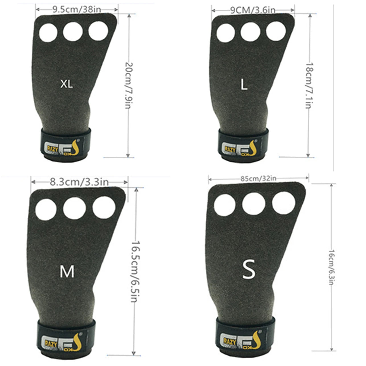 Carbon Gymnastics Hand Grips Weightlifting Workout Gym Gloves Palm Protection for Kettlebell Pull Up Gymnastic Crossfit Grip