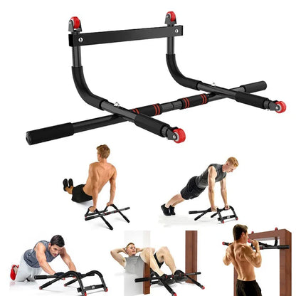Gym Frame Multi-functional Doorway Chin-Up Equipment Adjustable Indoor Fitness Door Horizontal Bar Home Pull Up Workout Handles