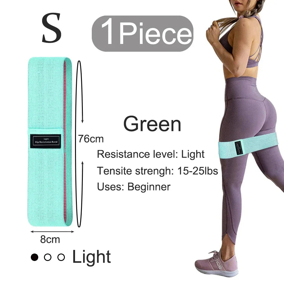 WOSWEIR Elastic Resistance Bands Set for Workout