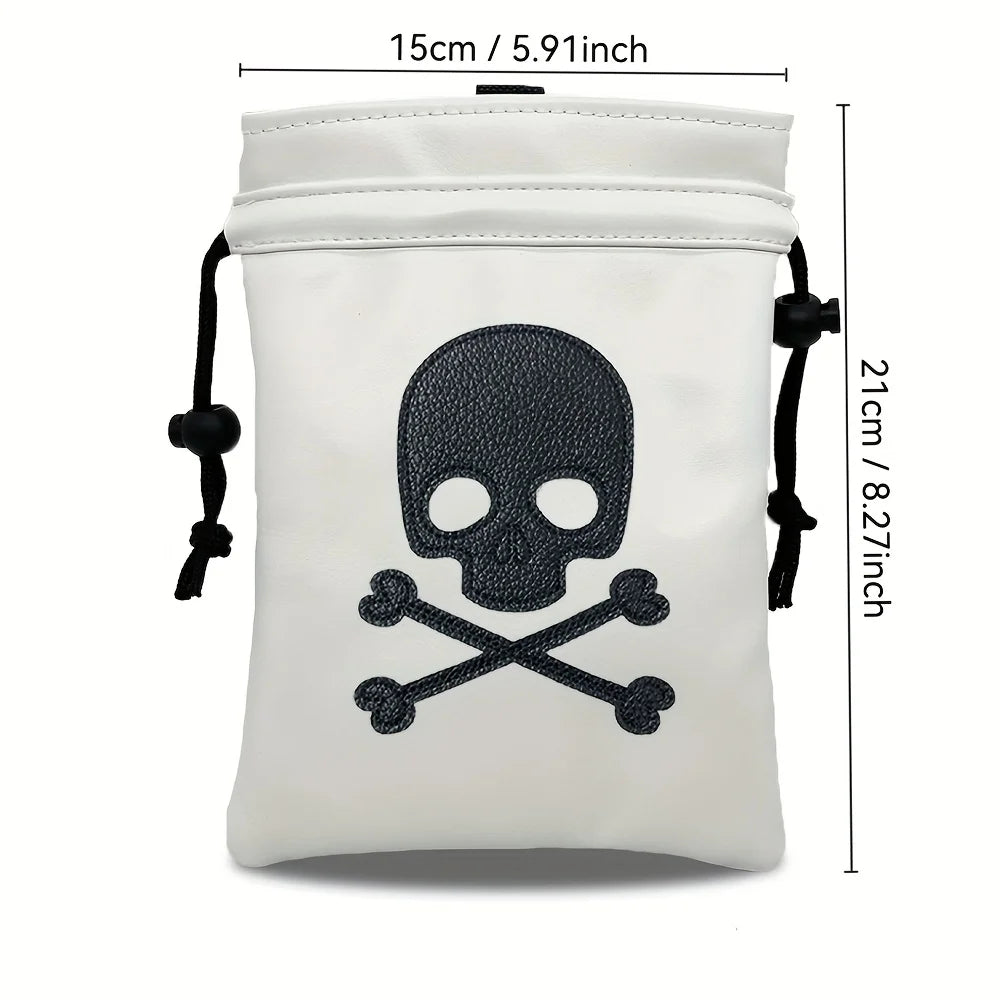 Golf course golf balls and serving upright bags with drawstrings - portable and durable golf club accessories for men and women