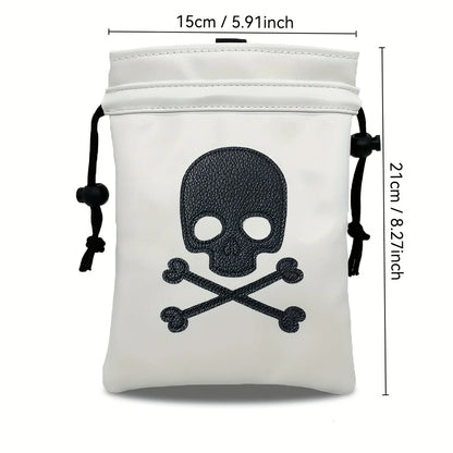 Golf course golf balls and serving upright bags with drawstrings - portable and durable golf club accessories for men and women