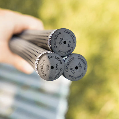 360 Crossline Golf Grips, Club Grips For Enhanced Performance， Grey, Standard