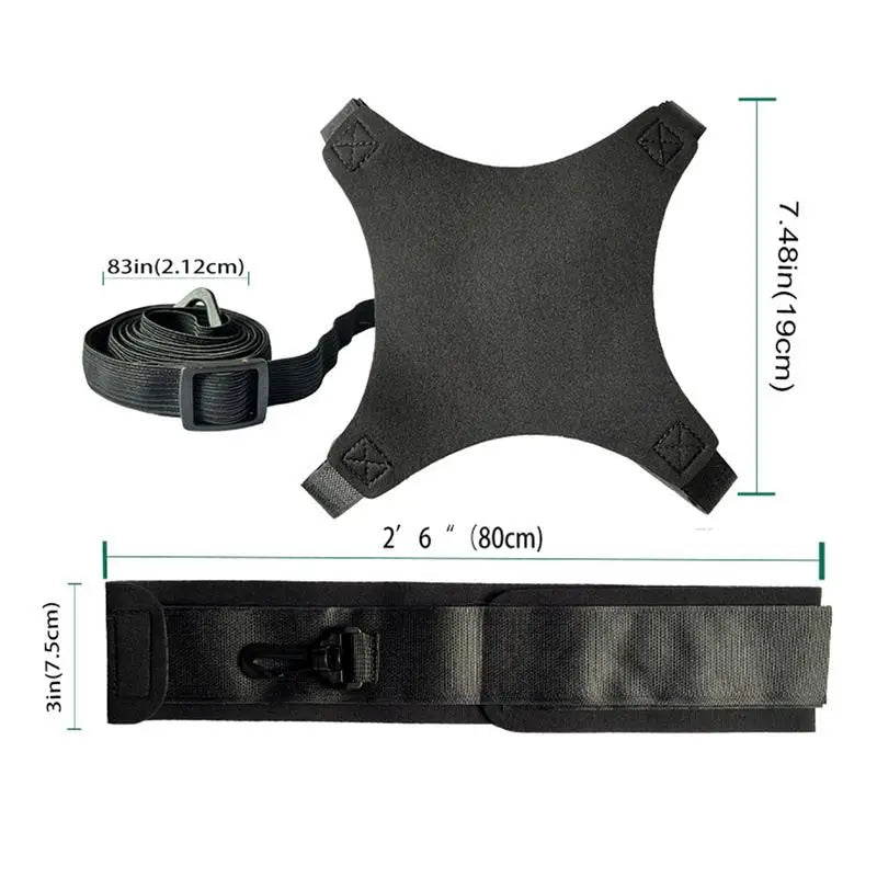 Volleyball Spike Trainer with Elastic Swing Belt