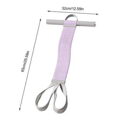 Resistant Rope Elastic Stirrup Bands With Handles Multifunctional Strength Training Equipment Foot Pedal Resistant Puller For