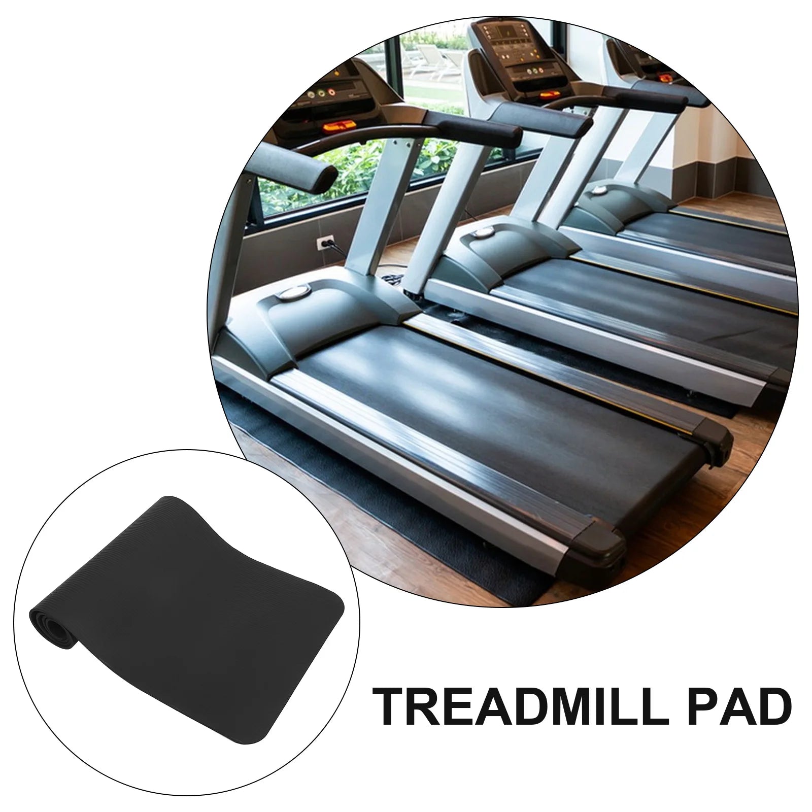 treadmill mat Sports Equipment Mat Workout Mats for Gym treadmill rubber mat Cushions durable Rubber Floor treadmill accessories
