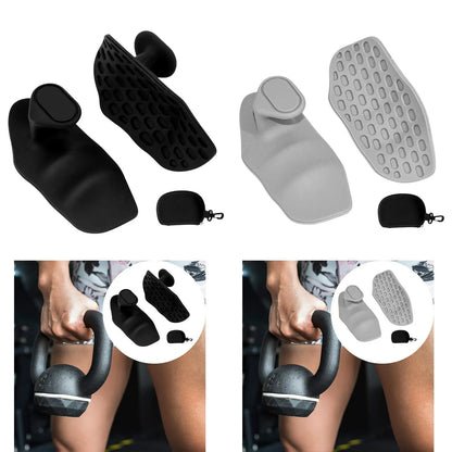 Gym Grips for Weight Lifting Silicone Flexible Hand Protection Workout Gloves for Fitness Exercise Sports Crosstraining Training