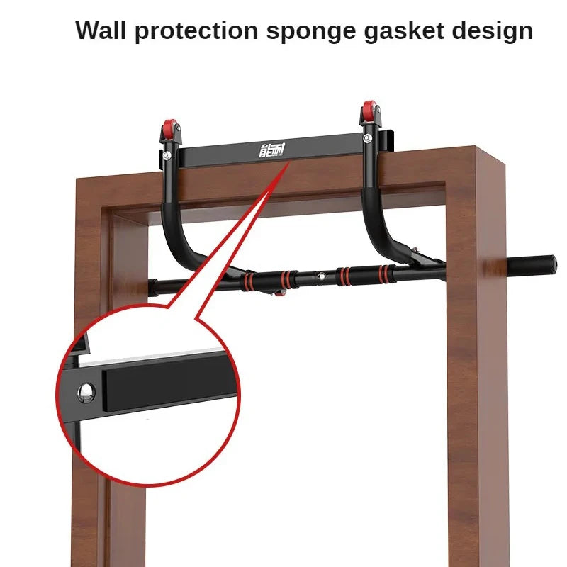 Gym Frame Multi-functional Doorway Chin-Up Equipment Adjustable Indoor Fitness Door Horizontal Bar Home Pull Up Workout Handles