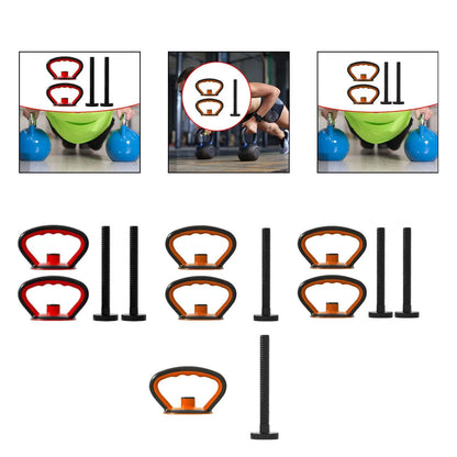 Kettlebell Handle Kettlebell Push up Dumbbells Grip Kettlebell Grip for Fitness Equipment Indoor Bodybuilding Gym Bag Gym