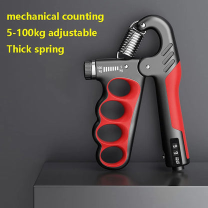 Grip dynamometer male arm strength training electronic counting five-finger exerciser 100kg fitness mechanical record