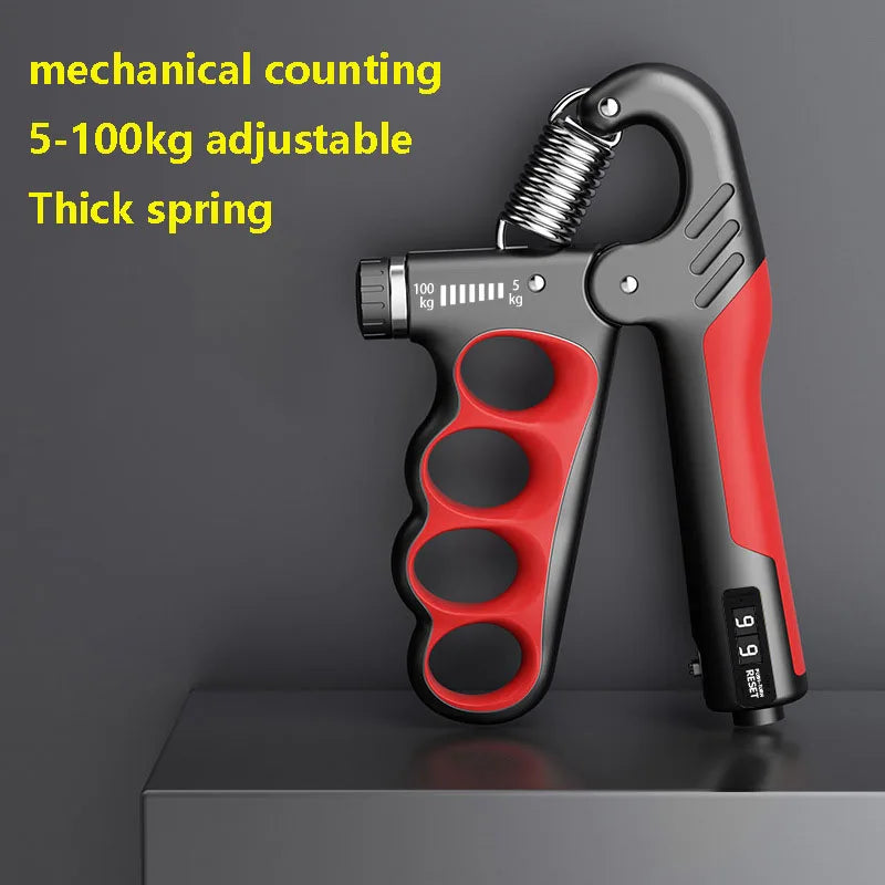 Grip dynamometer male arm strength training electronic counting five-finger exerciser 100kg fitness mechanical record