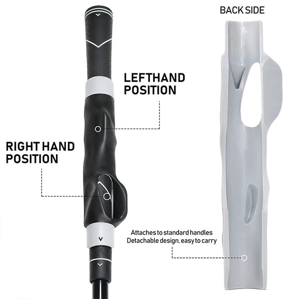 Rubber Golf Club Grips Portable Golf Postural Correction Grip Corrective Action Lightweight Durable Antiskid Outdoor Accessories
