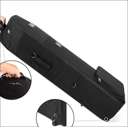 Golf Travel Bag Soft Foldable Portable Lightweight Practical Durable 600D Golf Club Bag Storage Bag Golf Aviation Bag