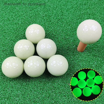 1 pcs Luminous Golf Ball Suitable For Night Sports Fluorescent Luminous Golf Ball Long-lasting Brightness
