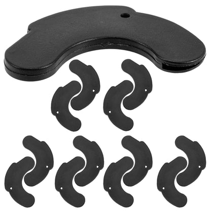 6 Pairs Dumbbells Shockproof Pad Gym Holder Fitness Tool Workout Equipment Dumbbell Accessories Anti Slip Weightlifting Pad Belt