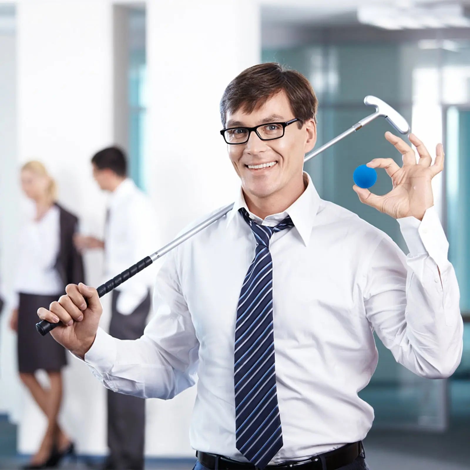 5pcs 60mm Soft Training Balls for Indoor Practice Bright Color Lightweight Portable Eva Material Golf Supplies