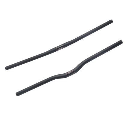 25.4 Full Carbon Handlebar Folding Bike Horizontal Handle Bar 400-700MM One-Shaped Ultralight Bicycle Straight Handlebar
