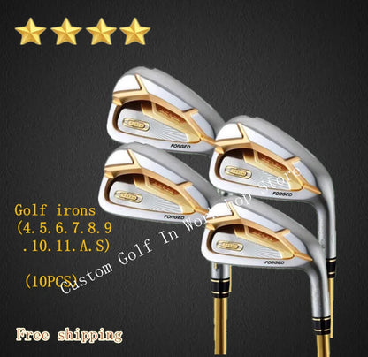 Men's BERES/S07 Four-Star S-07 Golf Clubs 07 Golf Irons 4-11A S R/S/SR Flex Graphite Steel Shaft With Head Cover Grip