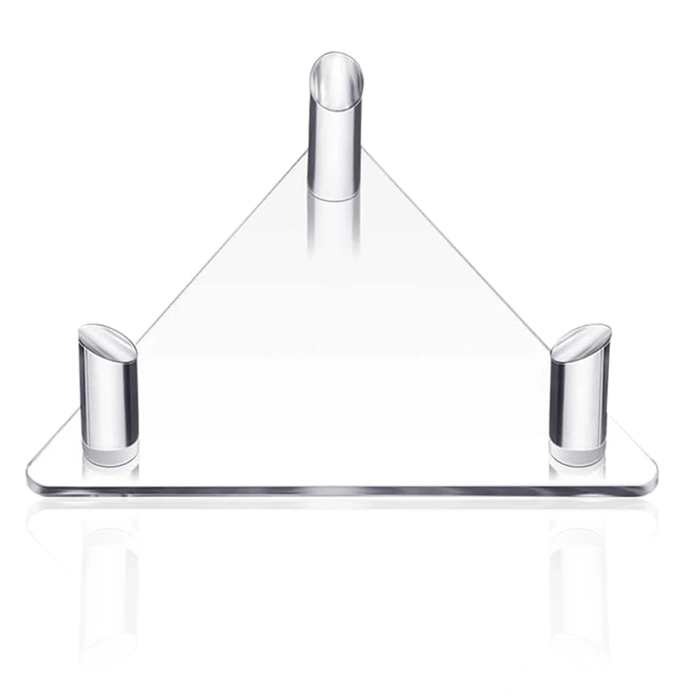 Acrylic Transparent Ball Stand – Tripod Holder for Sports