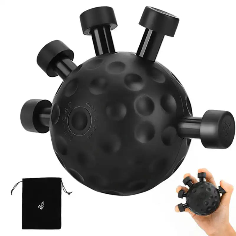 Gym Finger Hand Strengthener Grip Adjustable Resistance Hand Balls Gripper Exerciser for Forearm Strength Climbing Training