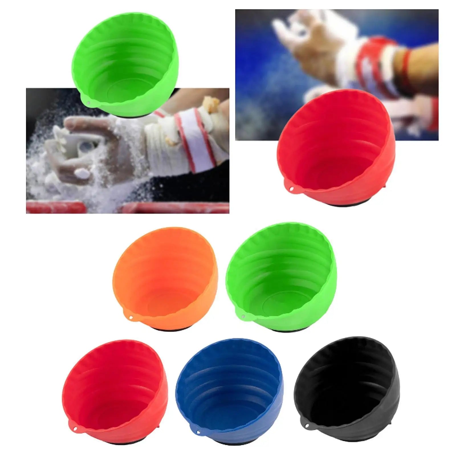 Gym Chalk Bowl Storage Bowl Convenient Equipment Gym Chalk Storage Container for