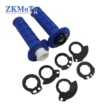 Motorcycle Grips 7/8" 22mm Hand Grip W/ The Snap-on Cam for Yamaha Honda Kawasaki Suzuki KTM Dirt Bike Motorbike Handlebar