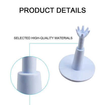 2pcs/pack Golf Adjustable Range Tees White Plastic Golf Tees Golf Practice Tees Gift Golf Accessories