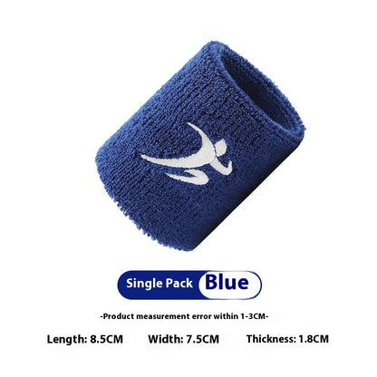 Sports Wristbands for Men Women - Breathable Sweat Absorbing Wrist Support for Running Basketball Tennis Gym Fitness Workout