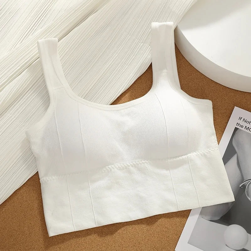 1/2/4Pcs Sports Bra Anti-Sweat Fitness Top Women Seamless Yoga Bra Shockproof Crop Top Push Up Sport Bra Gym Workout Top