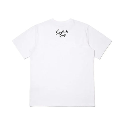 Summer New Golf T-shirt Unisex Golf Round Neck Top Breathable Loose Sports T-shirt Golf Wear for Men and Women