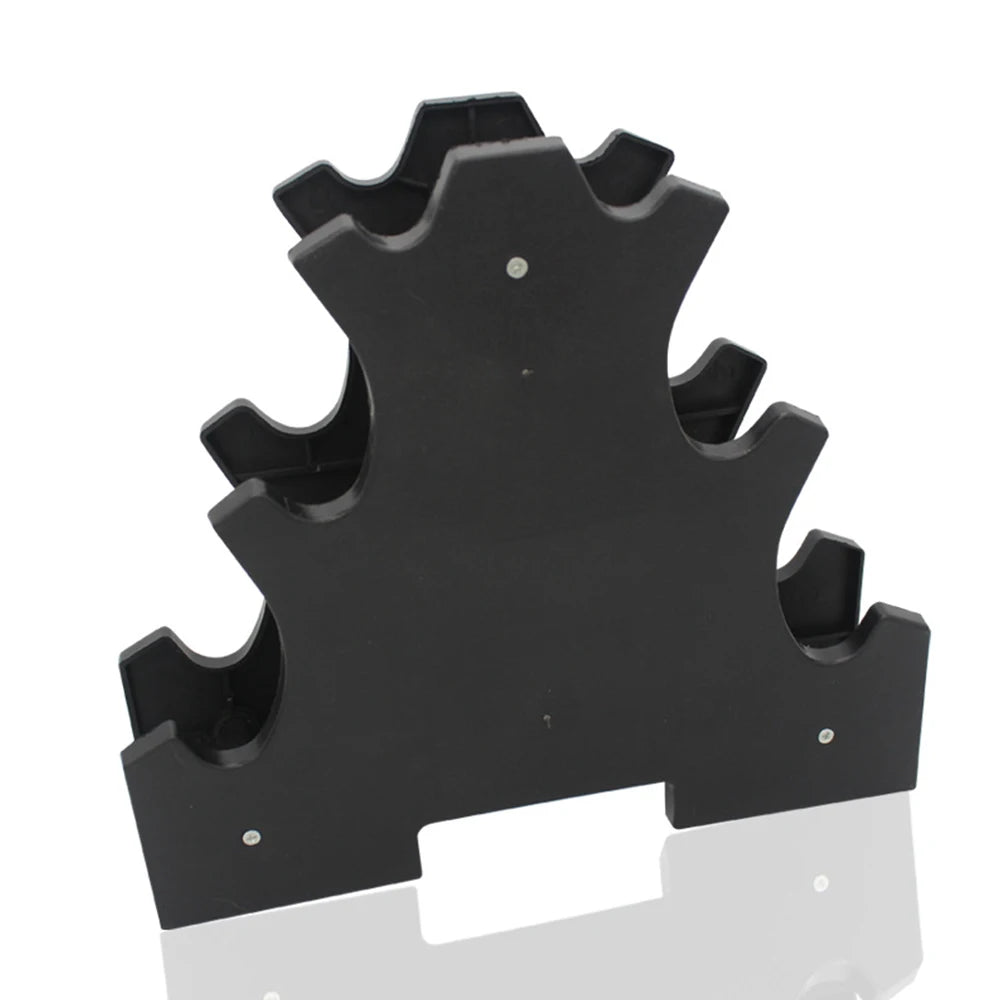 Dumbbell Rack Fitness Fixing Triangle Shaped Stand Storage Bracket Holder Gym Equipment Accessories Gym